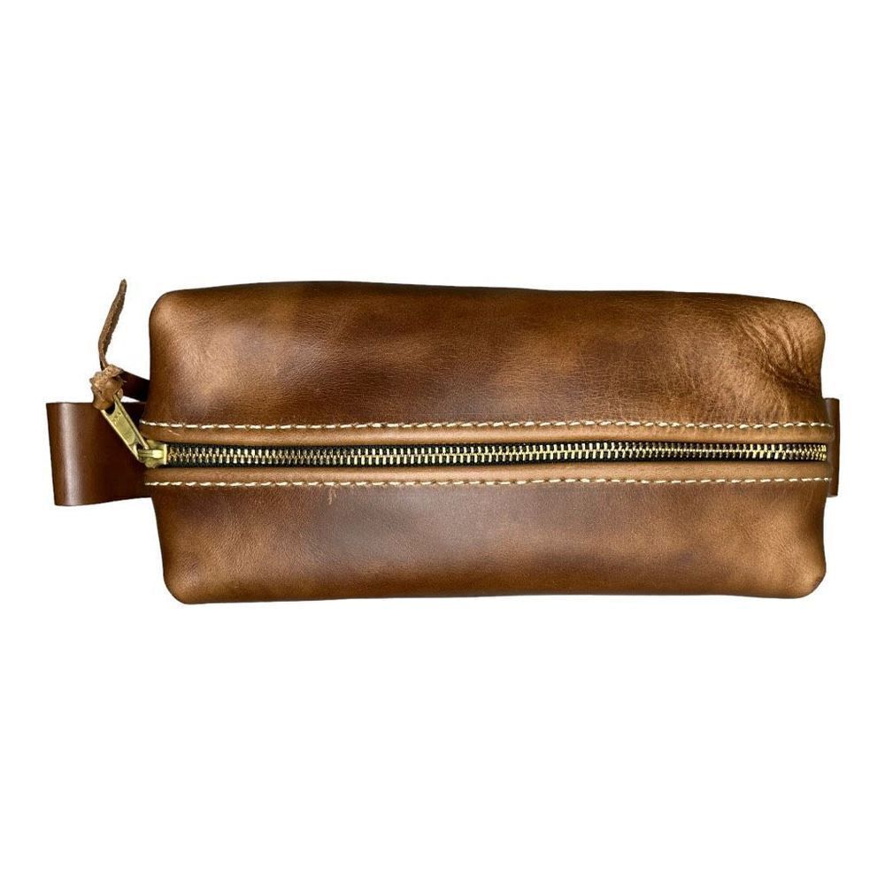 Lifetime Leather Toiletry Bag  - Picture 2 of 6